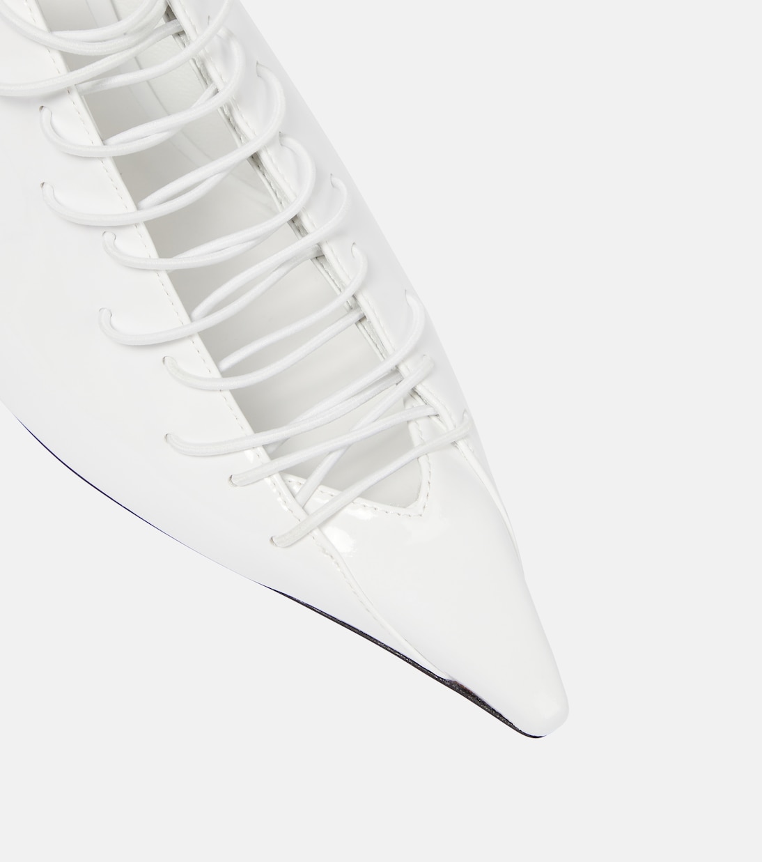 x Jean Paul Gaultier Corset leather pumps | Jimmy Choo