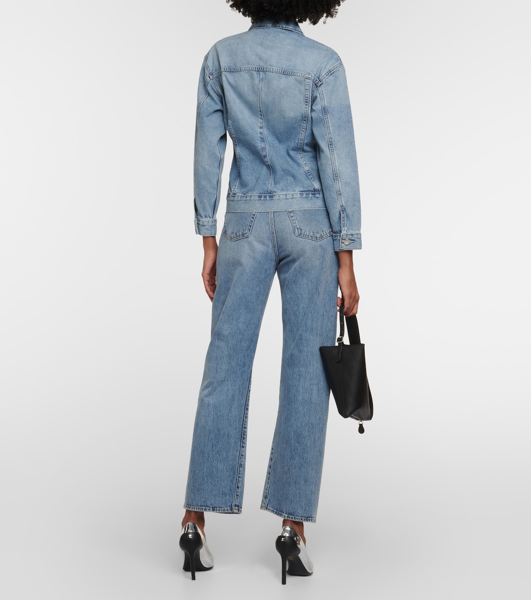 x EmRata – Veste Bell en jean | AG Jeans