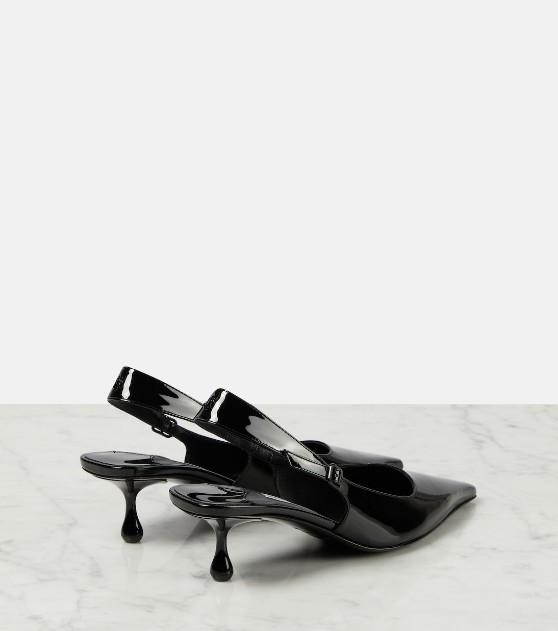 Slingback-Pumps Amel 50 aus Lackleder | Jimmy Choo