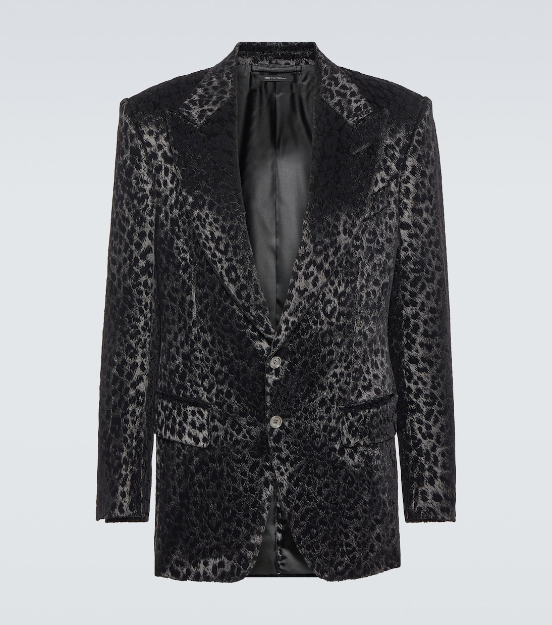 Blazer Atticus de terciopelo estampado | Tom Ford
