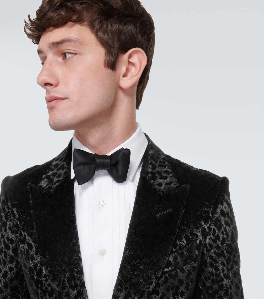 Blazer Atticus de terciopelo estampado | Tom Ford