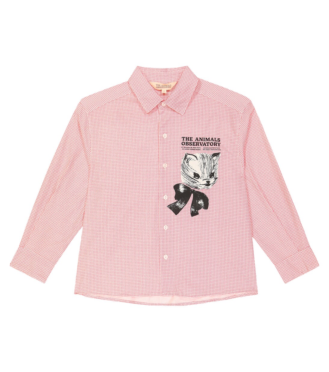 Camisa Wolf de algodón estampada | The Animals Observatory
