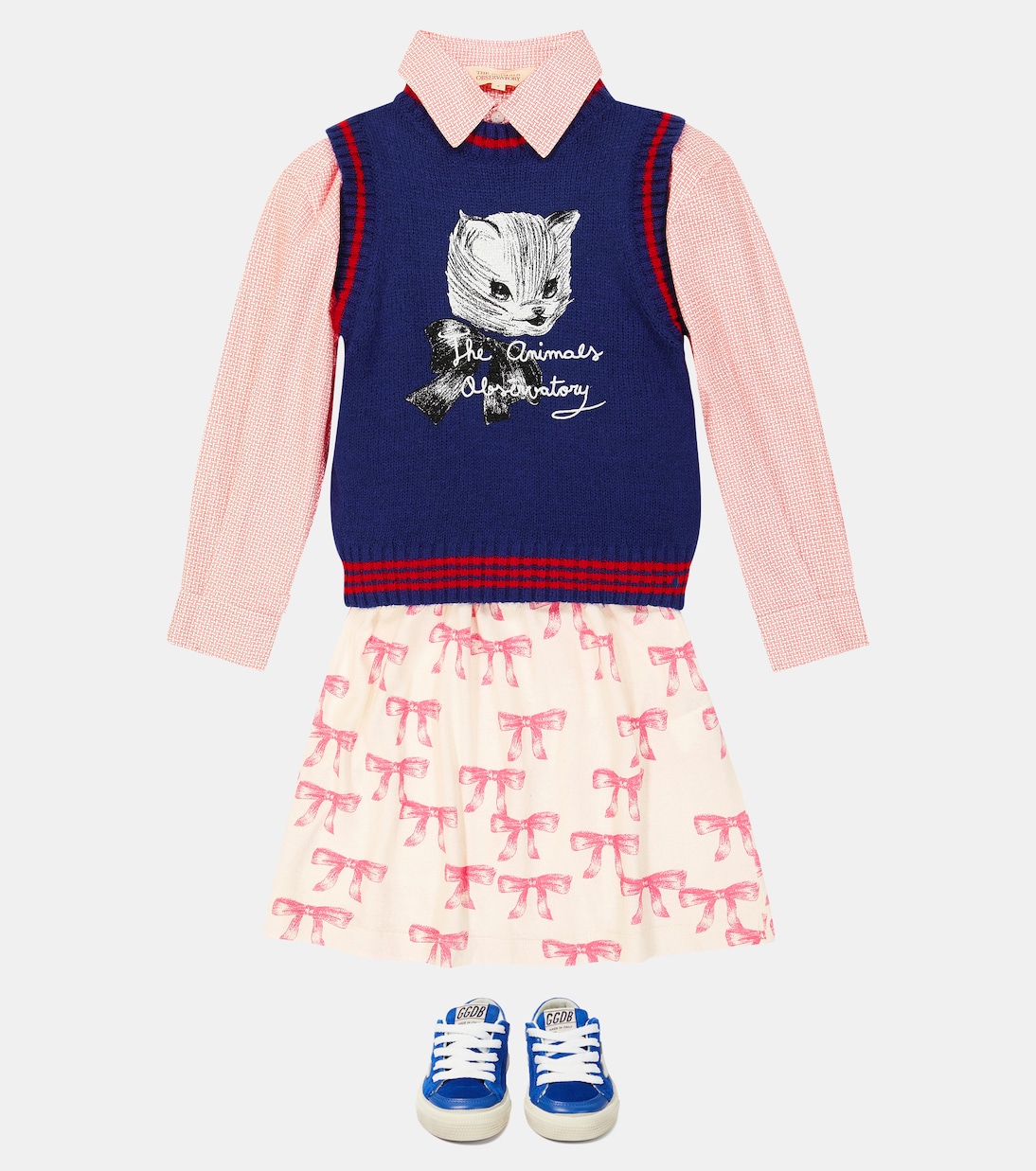 Camisa Wolf de algodón estampada | The Animals Observatory