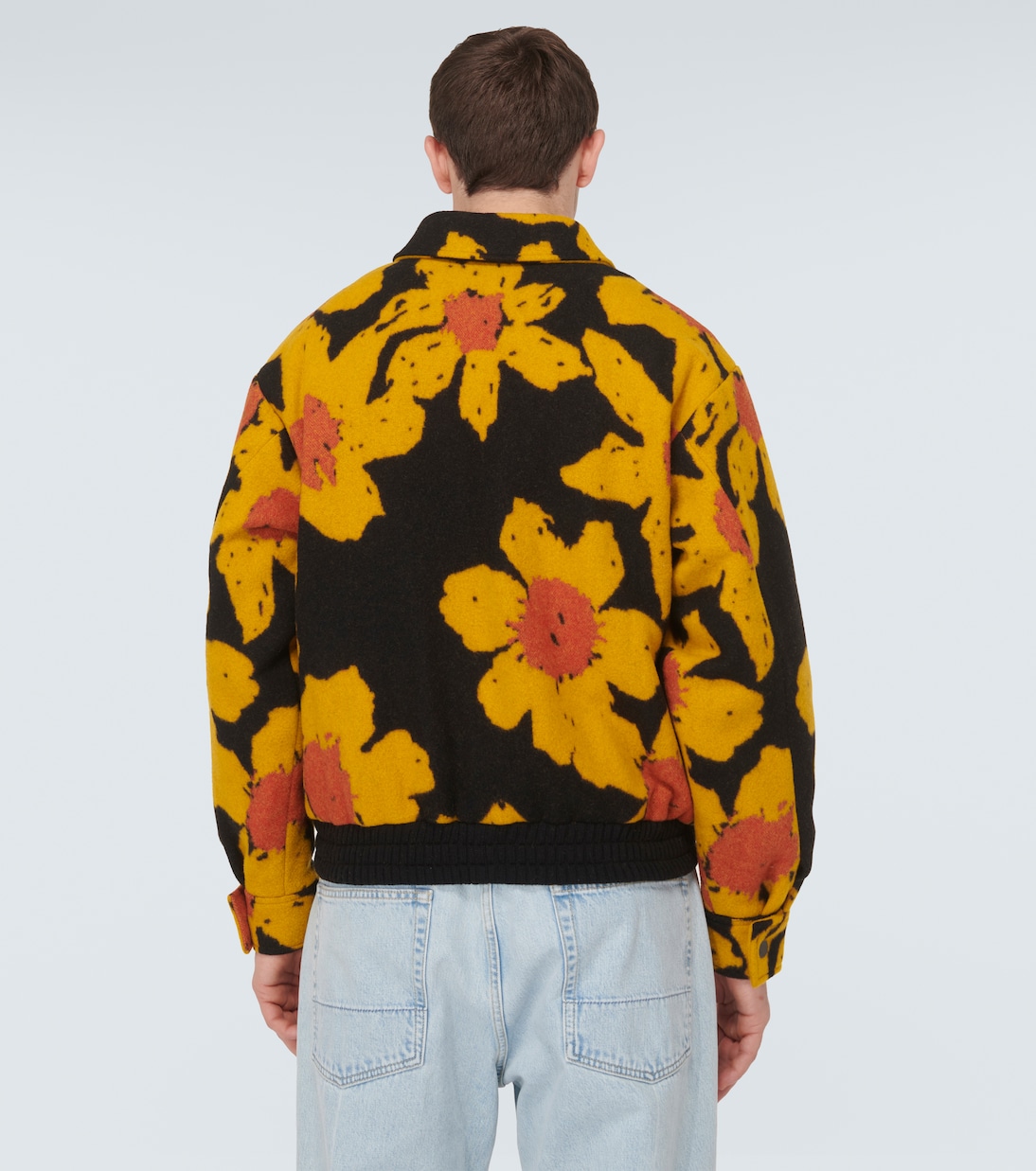 Senna wool and cashmere bomber jacket | The Elder Statesman