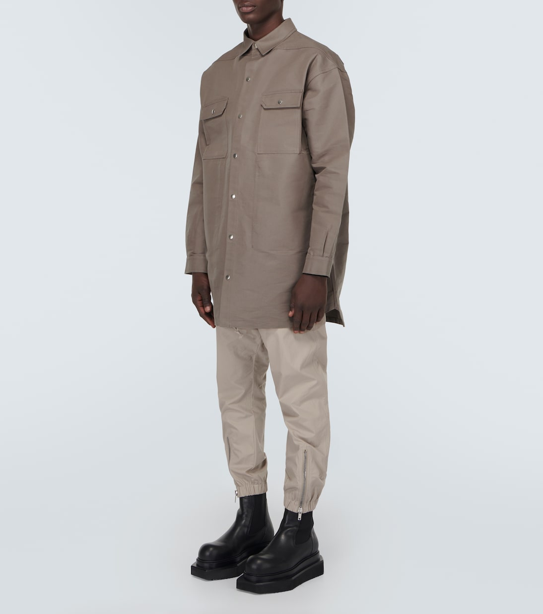 Hemdjacke aus Denim | Rick Owens