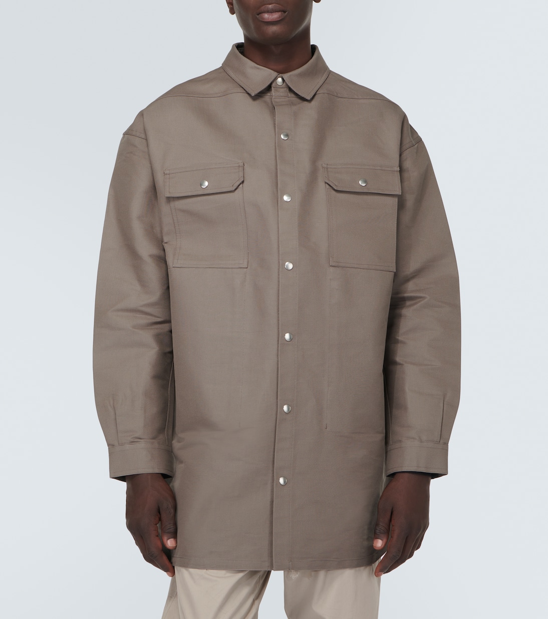 Hemdjacke aus Denim | Rick Owens