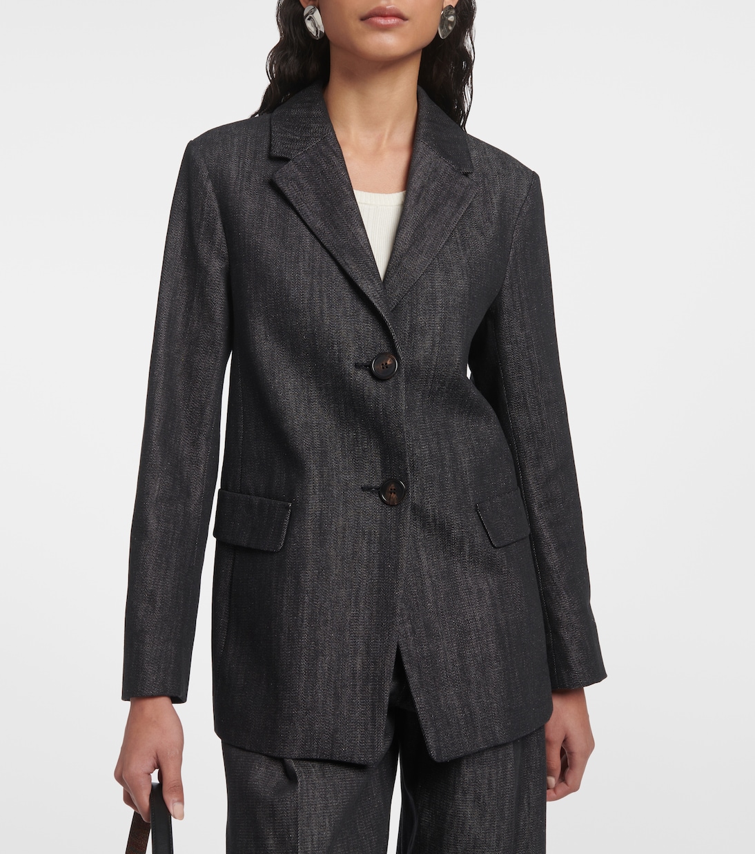 Murano chambray blazer | 'S Max Mara