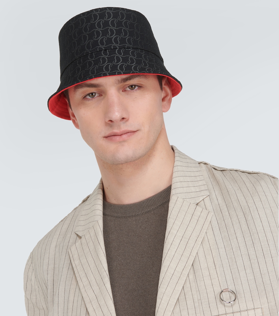 Cappello da pescatore Bobino in canvas | Christian Louboutin