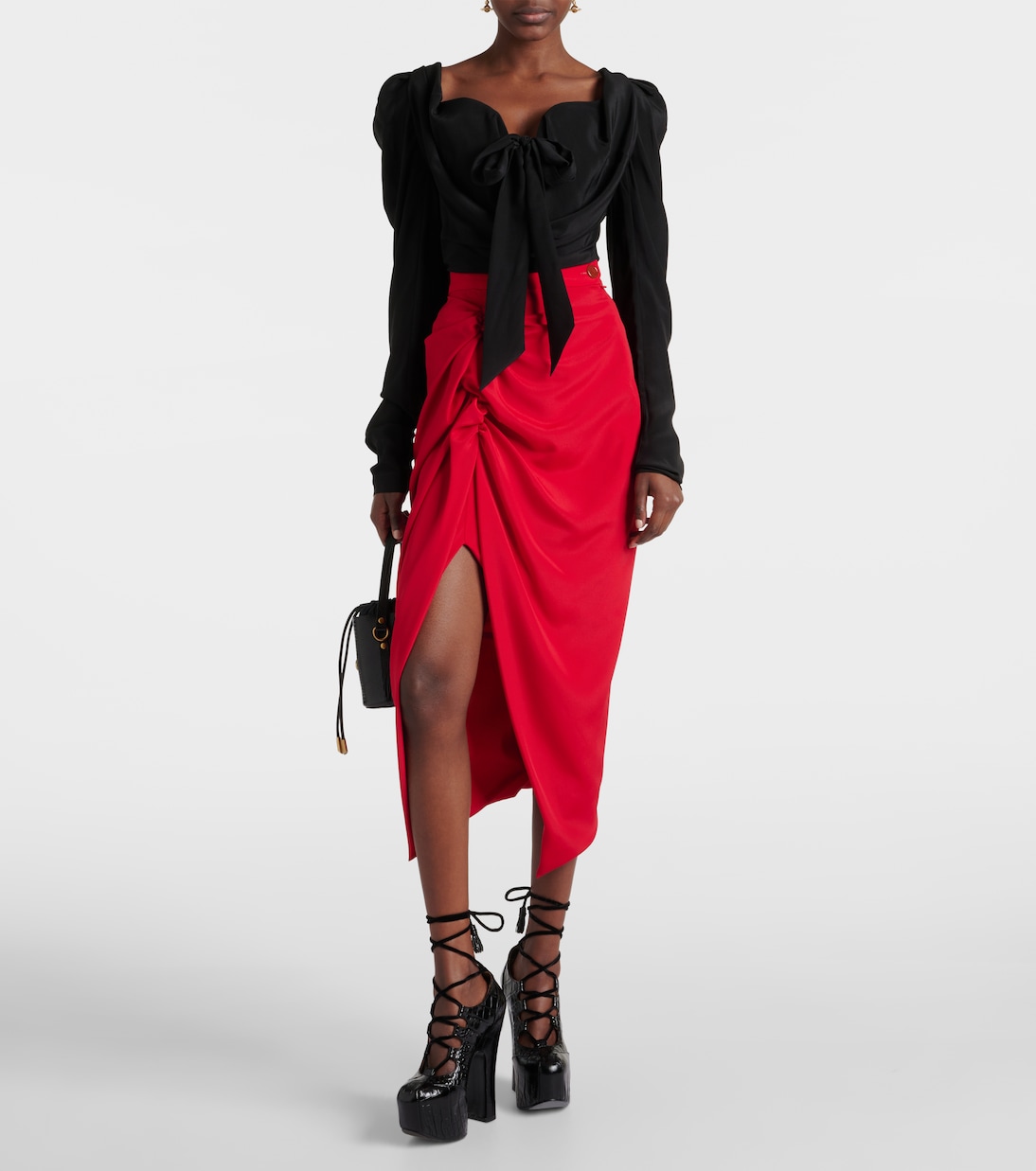 Tie-detail silk top | Vivienne Westwood