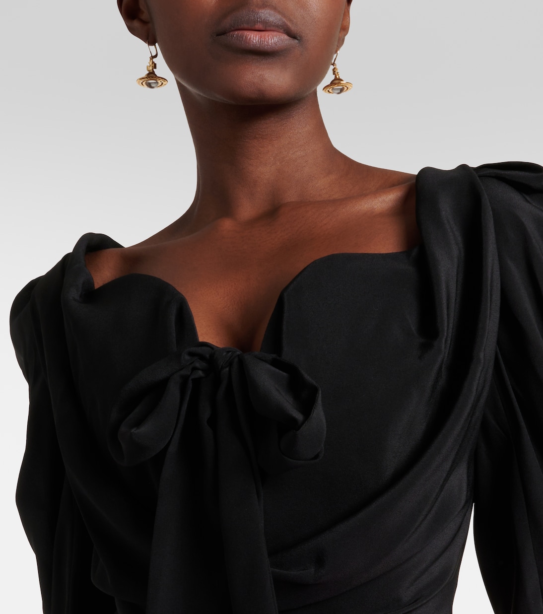 Tie-detail silk top | Vivienne Westwood