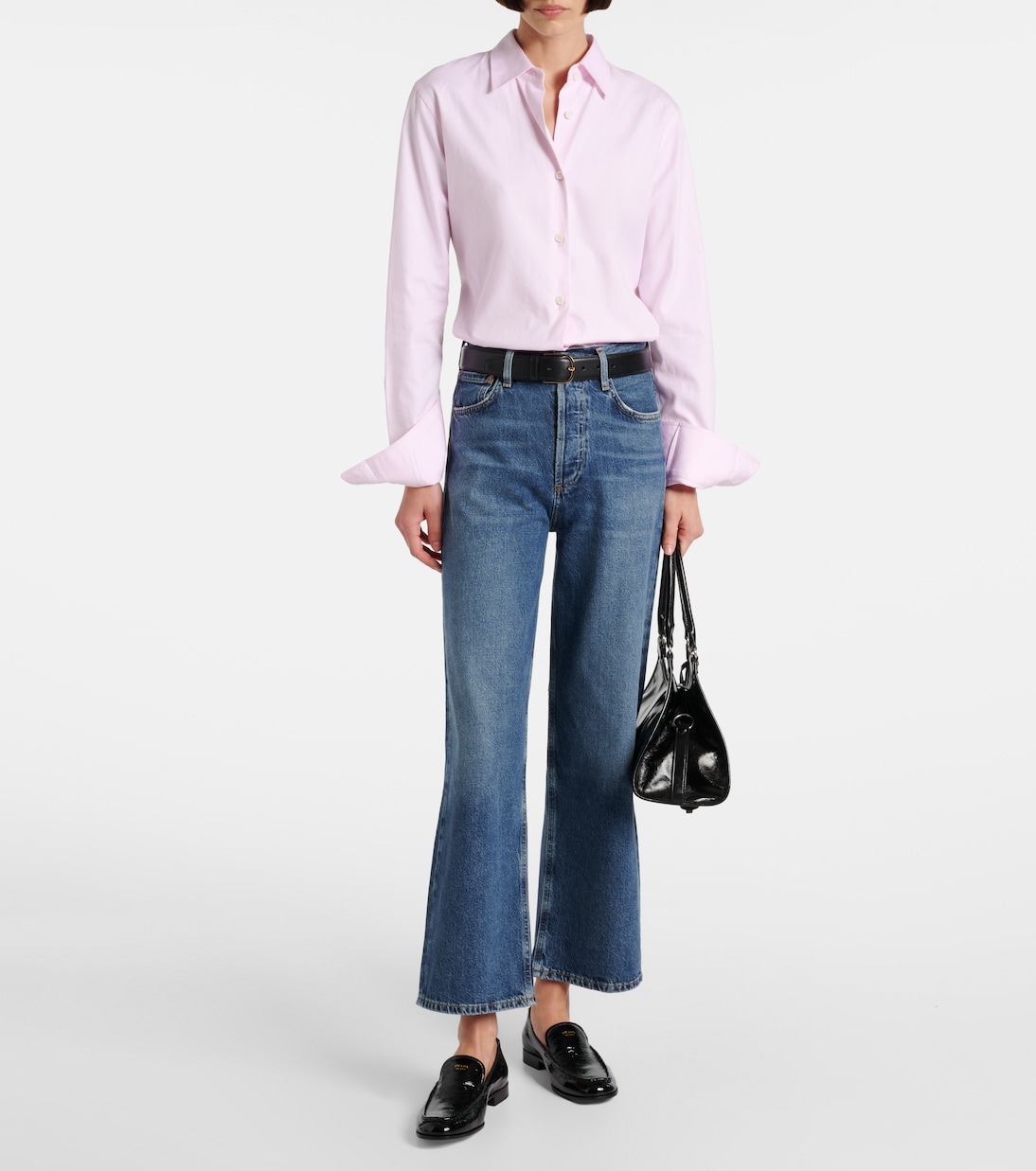 Jeans regular Ren a vita alta | Agolde