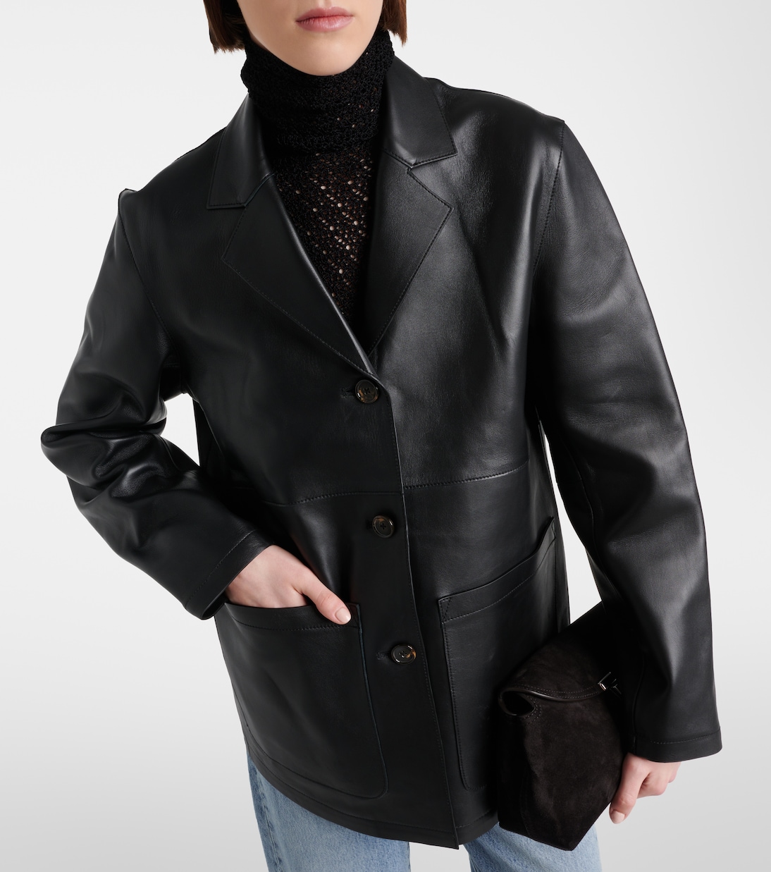 Lederjacke | Toteme