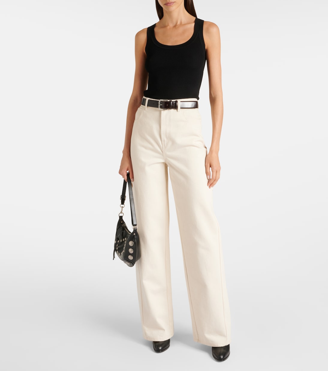 Leisure Siro ribbed-knit tank top | Max Mara