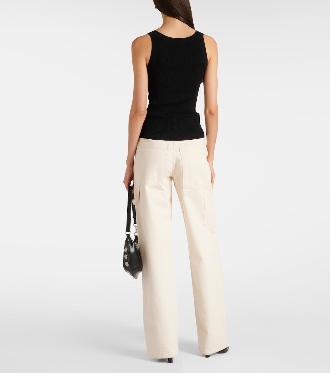 Leisure Siro ribbed-knit tank top | Max Mara