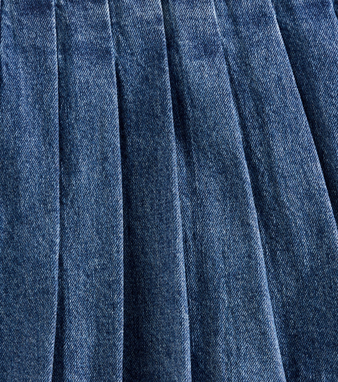Falda plisada de denim | Self-Portrait Kids