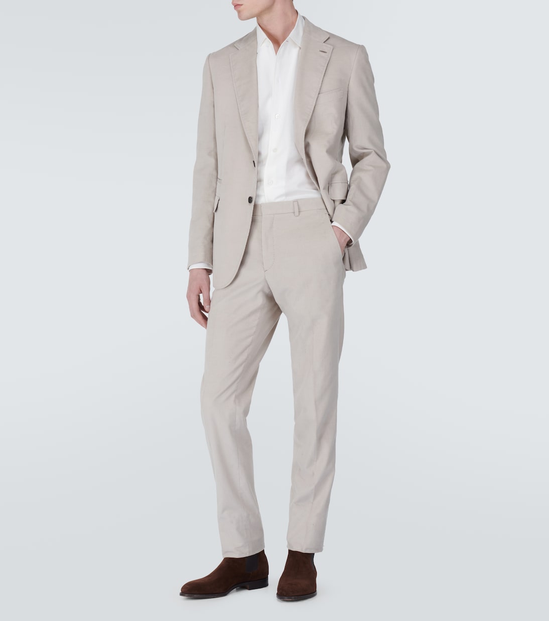 Camicia in cotone e cashmere | Brioni
