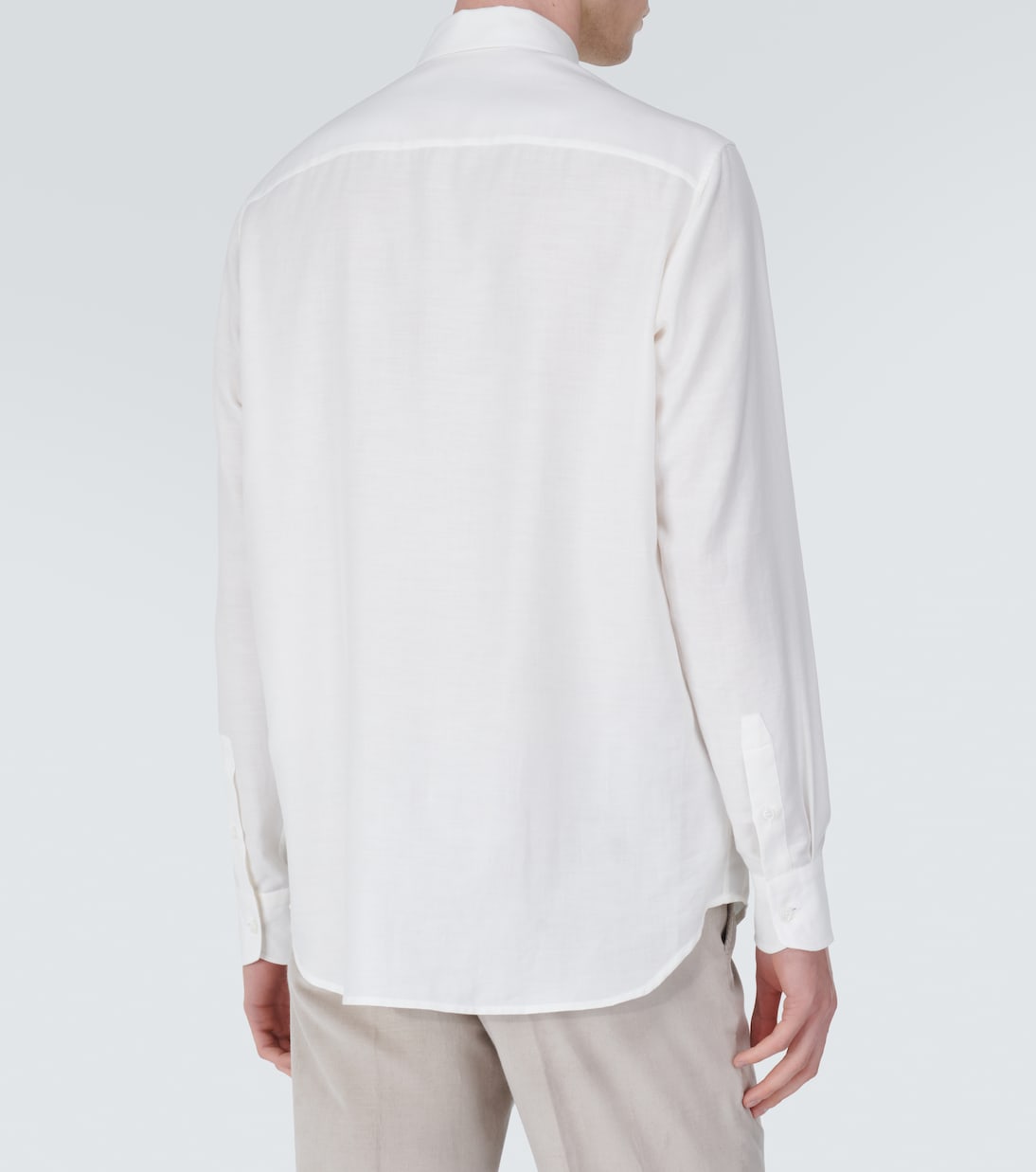 Camicia in cotone e cashmere | Brioni