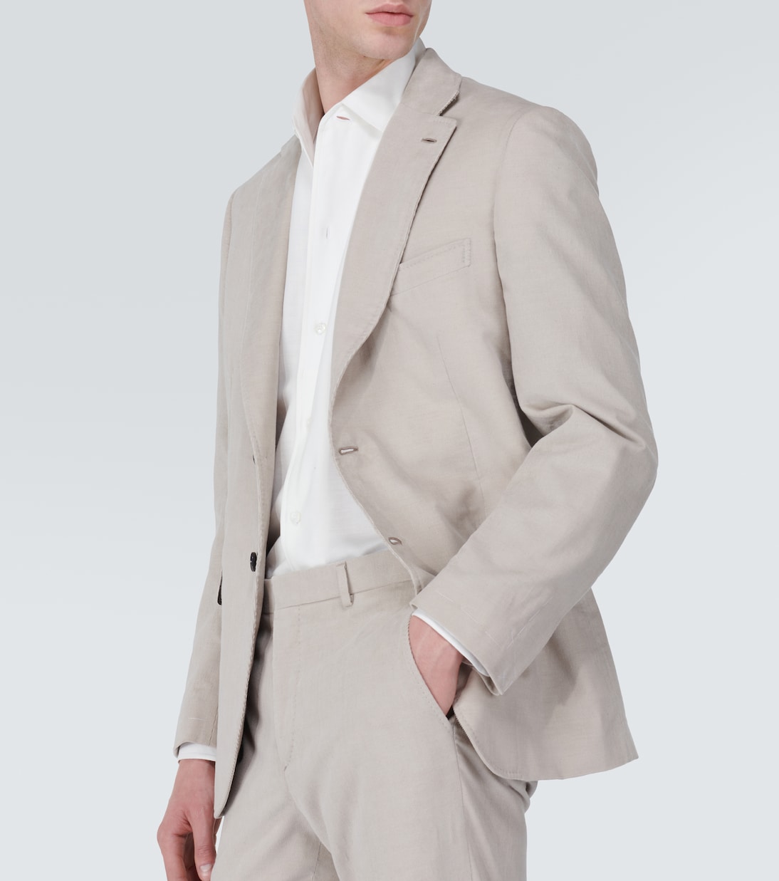 Camicia in cotone e cashmere | Brioni