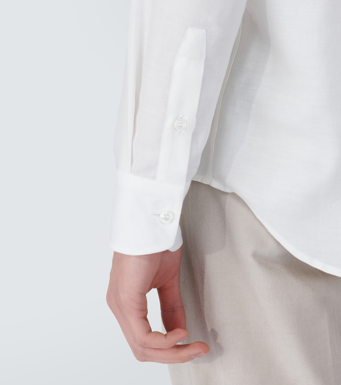 Camicia in cotone e cashmere | Brioni