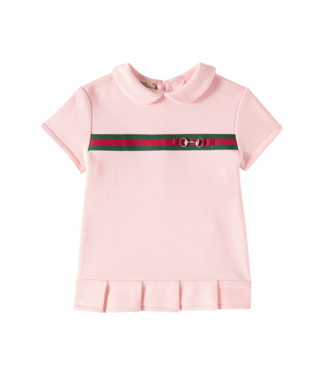 Baby - Abito Horsebit in cotone | Gucci Kids