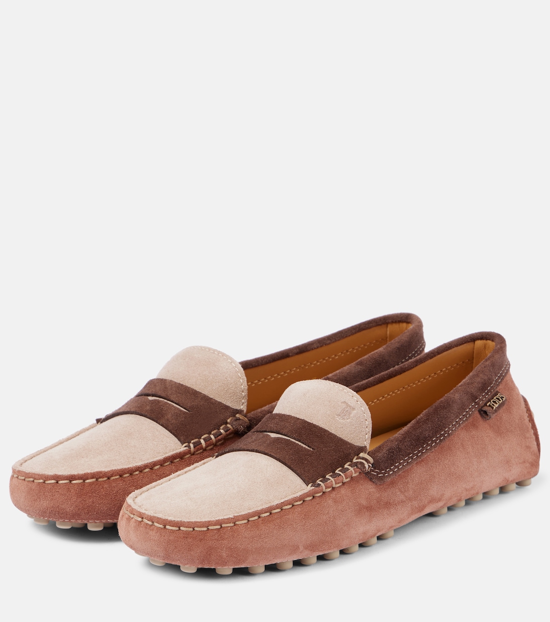 Mocassini Gommino Bubble in suede | Tod's