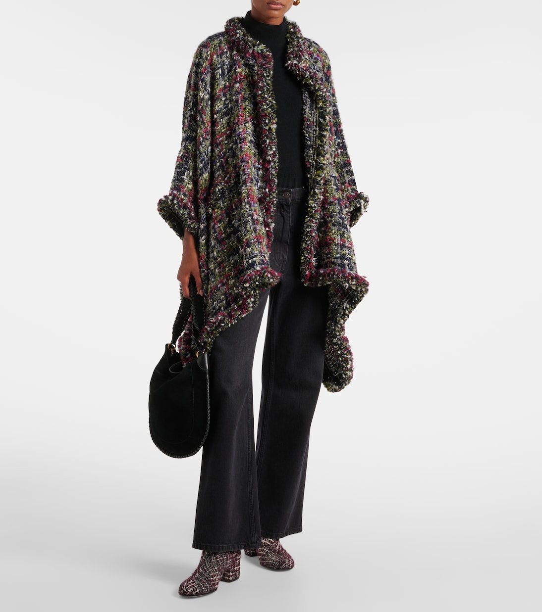 Ankle Boots 45 aus Bouclé | Gianvito Rossi