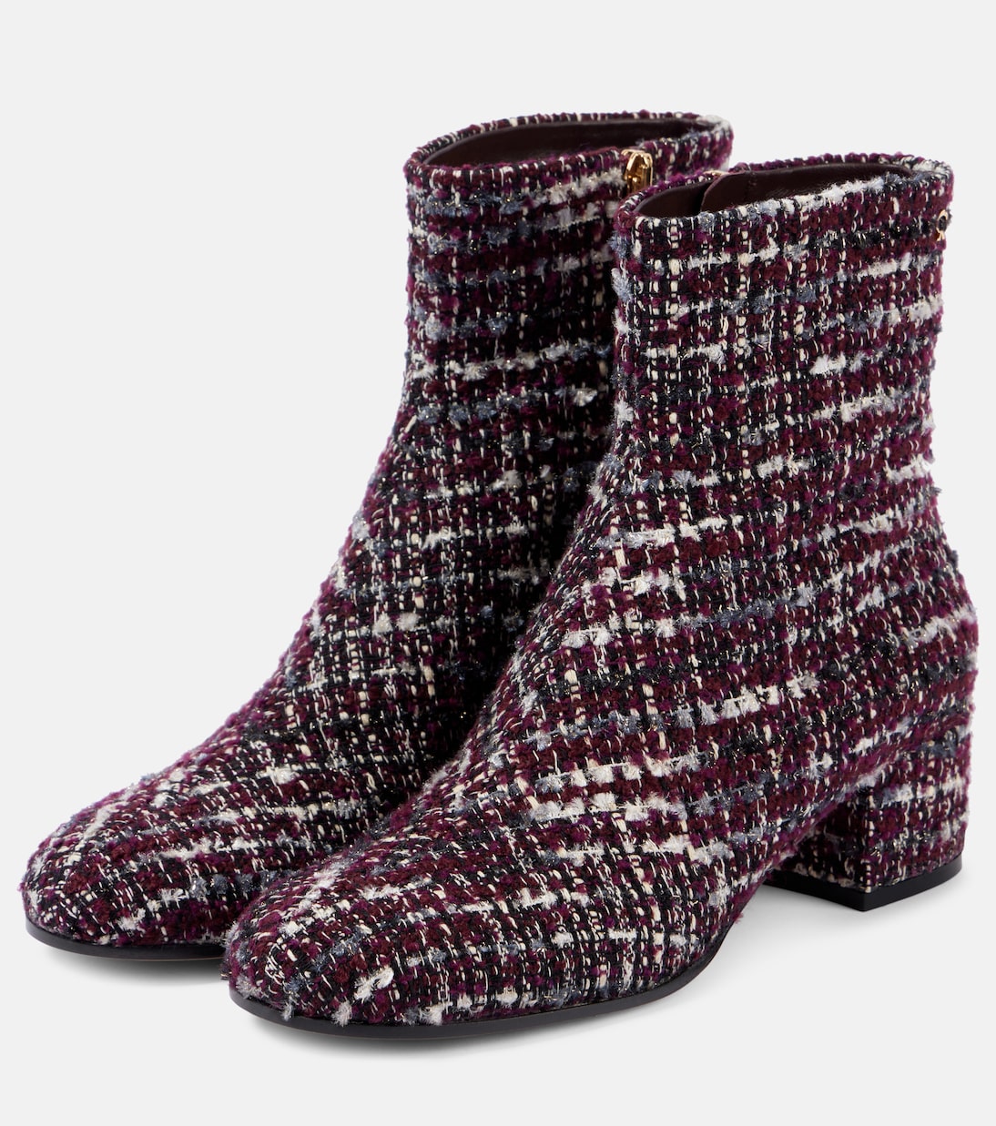 Ankle Boots 45 aus Bouclé | Gianvito Rossi