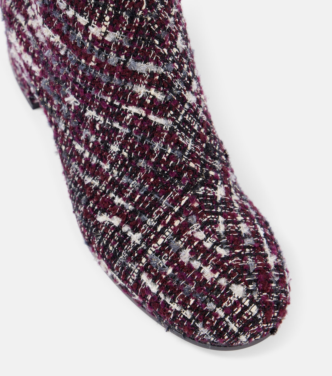 Ankle Boots 45 aus Bouclé | Gianvito Rossi