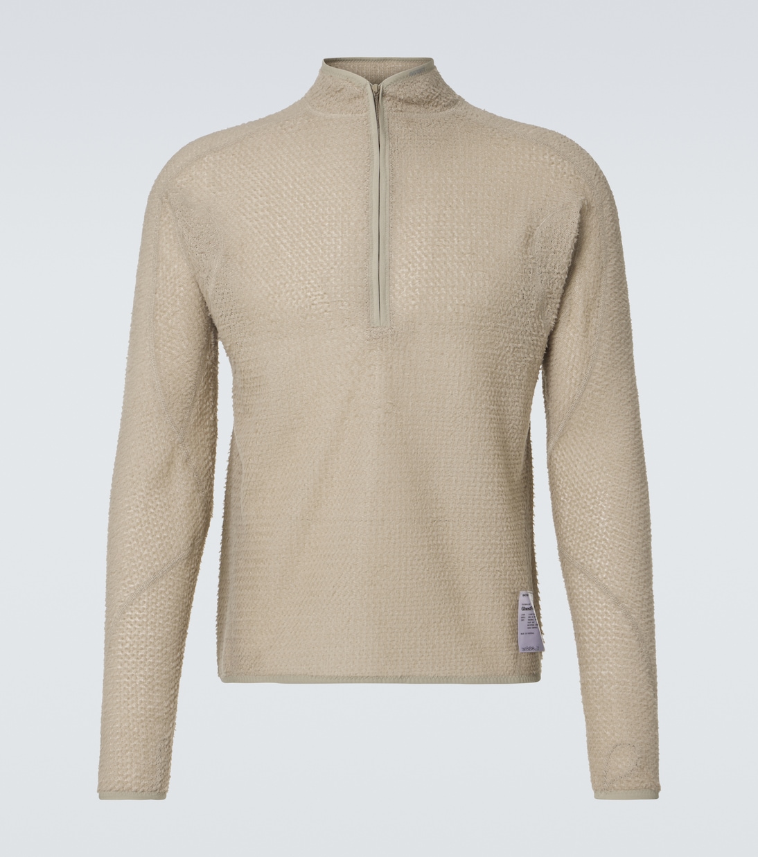 Top Ghostfleece con media cremallera | Satisfy