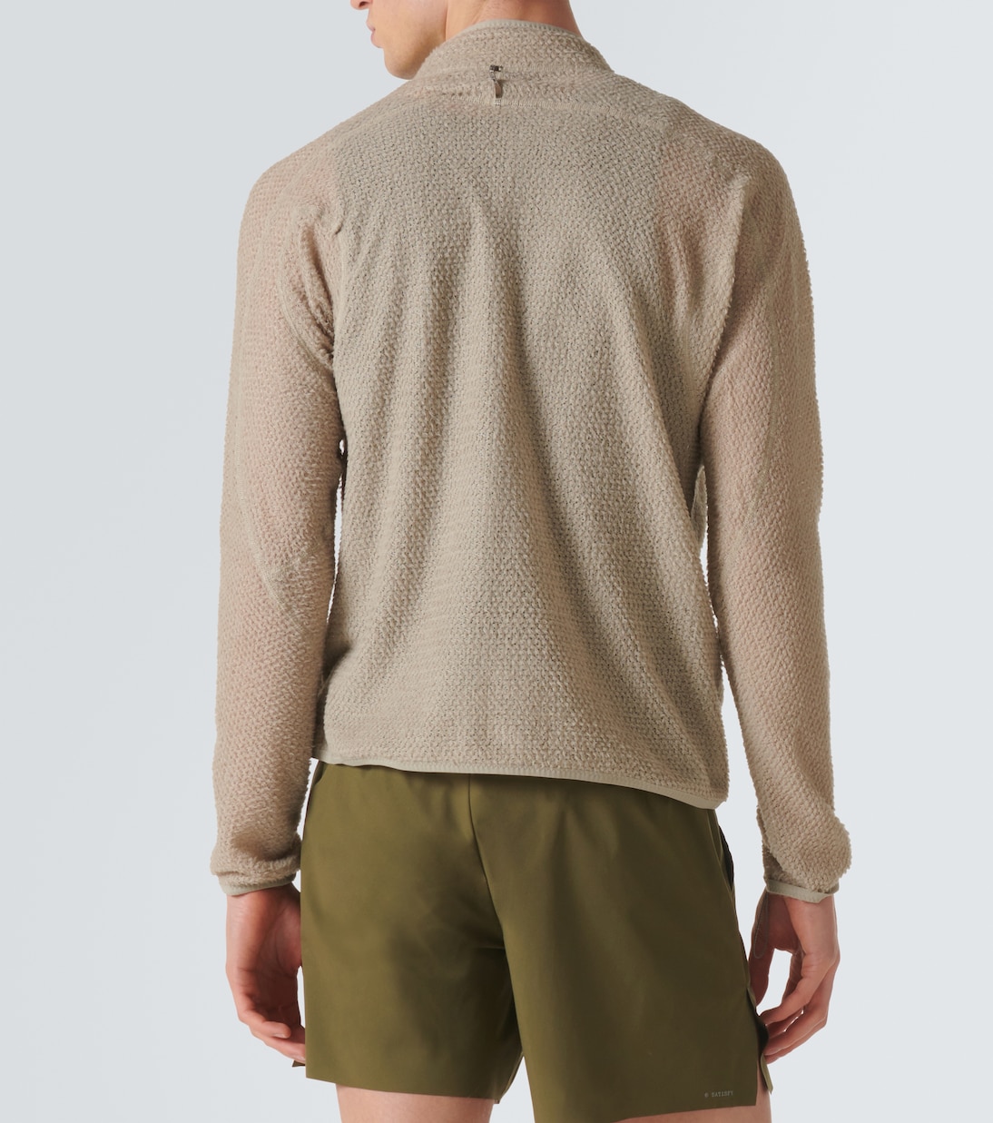 Top Ghostfleece con media cremallera | Satisfy