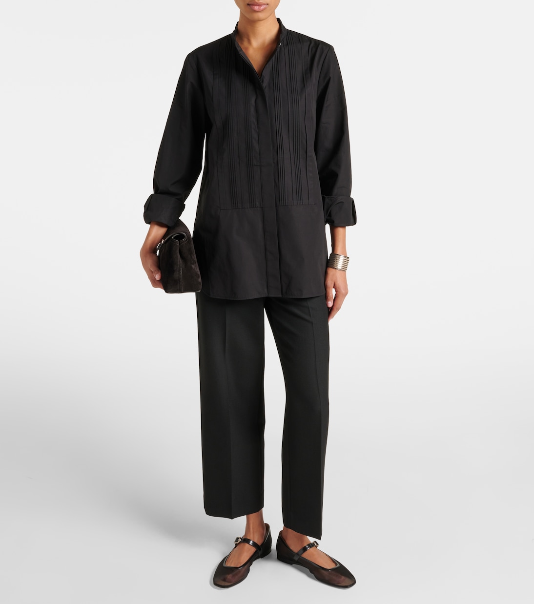 Camisa de esmoquin de algodón | CO