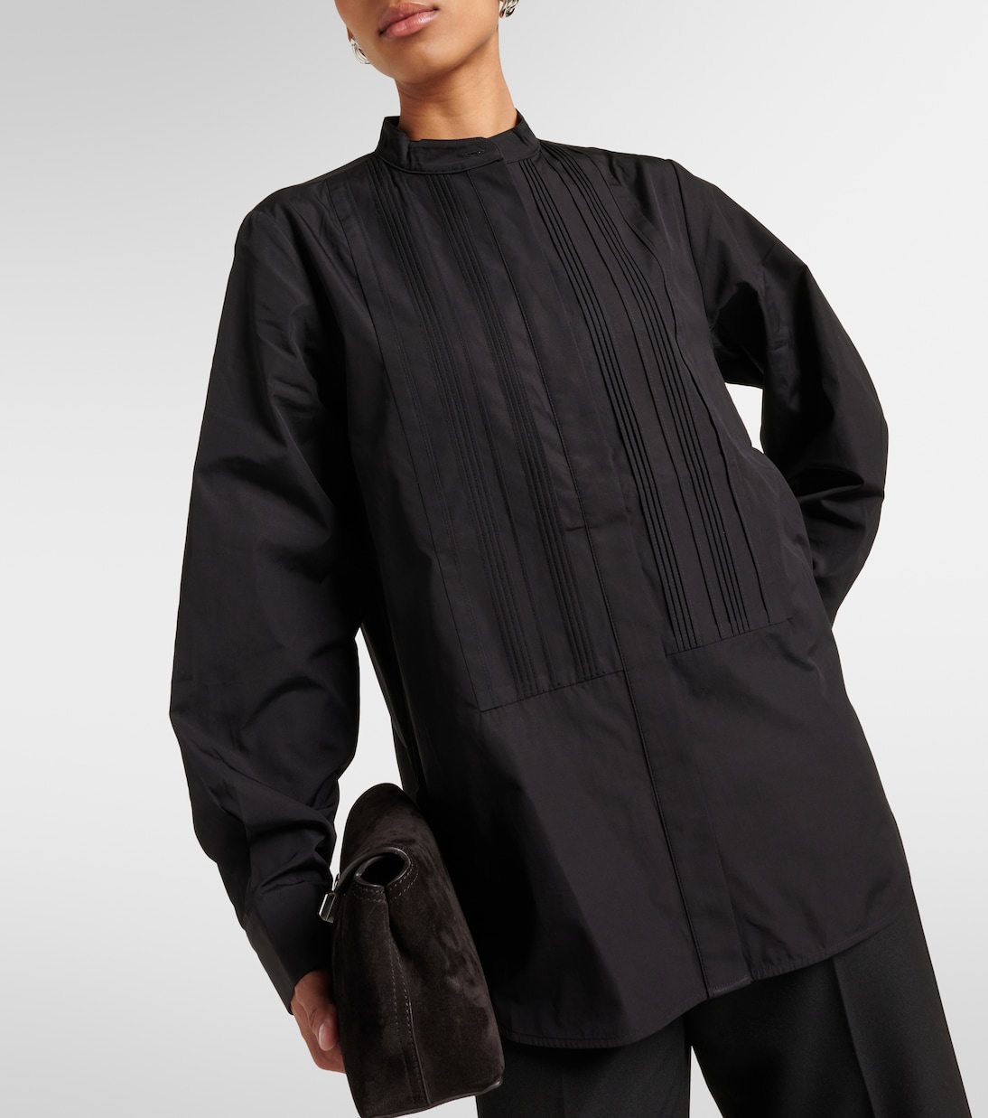 Camisa de esmoquin de algodón | CO