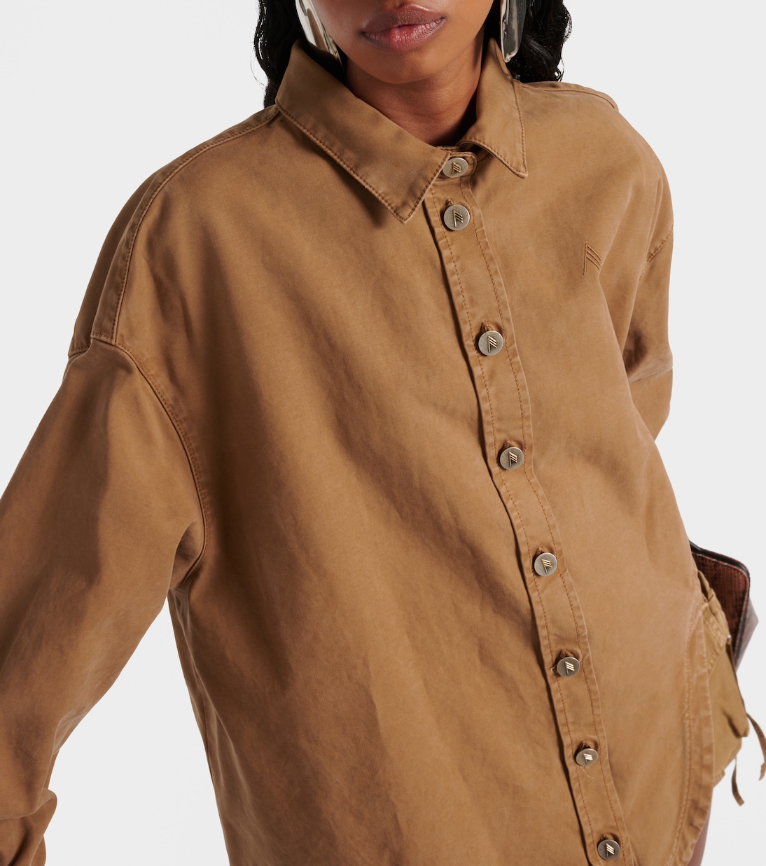 Camicia asimmetrica | The Attico