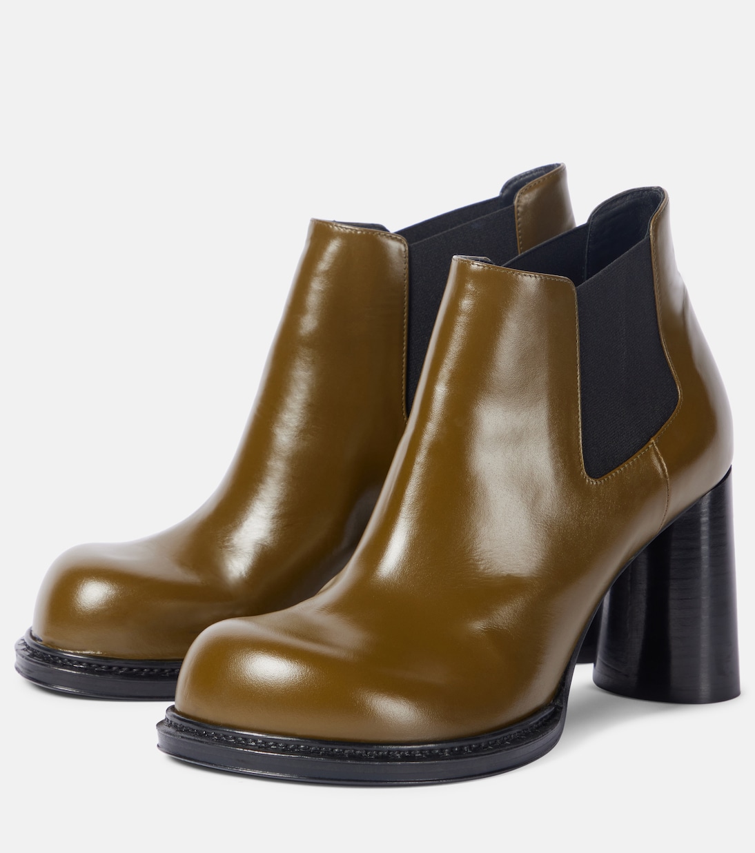 Ankle Boots Cliff aus Leder | Bottega Veneta