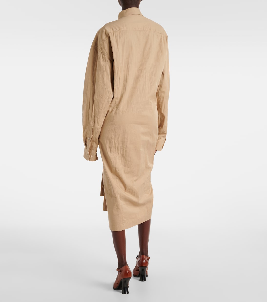 Hemdblusenkleid aus Baumwolle | Dries Van Noten