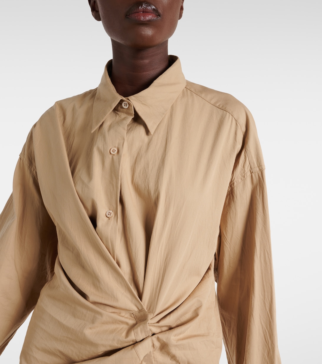Hemdblusenkleid aus Baumwolle | Dries Van Noten