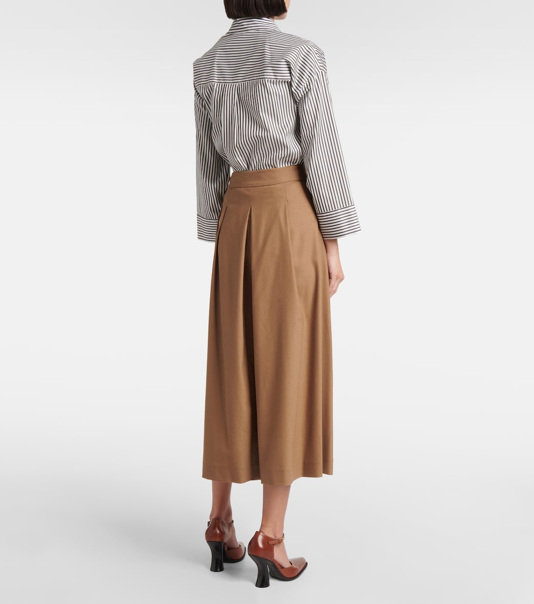Falda midi plisada Caterina de lana | 'S Max Mara
