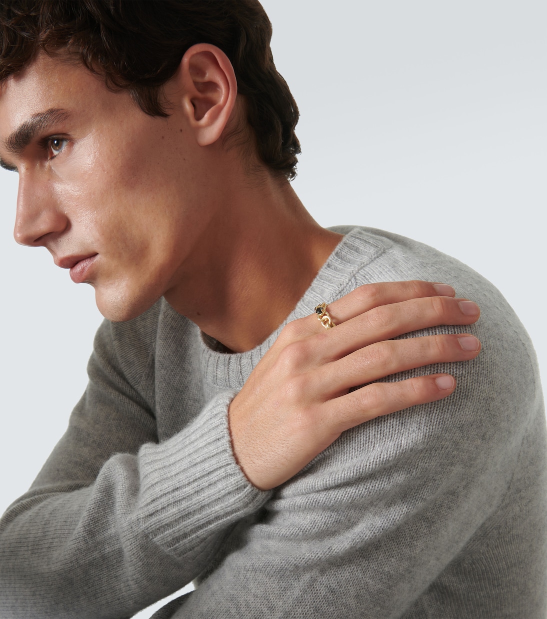 Bague Fused Serpens en or 18 ct et diamants | Spinelli Kilcollin