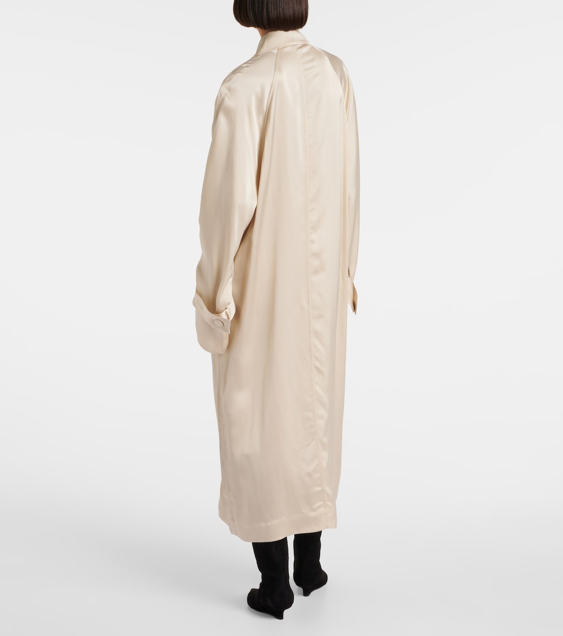 Abito lungo in raso | Toteme