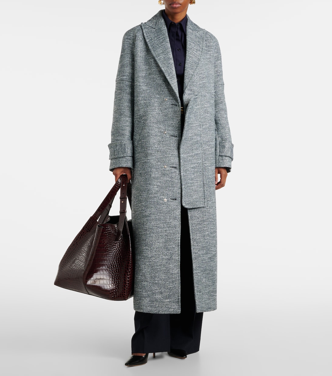 Mantel aus Tweed | Victoria Beckham