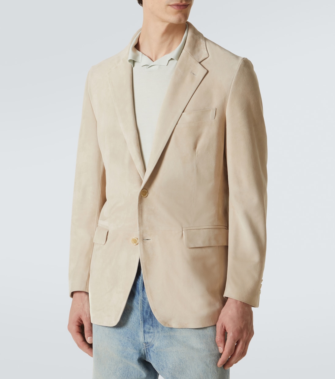 Blazer Eszenon in suede | Lardini
