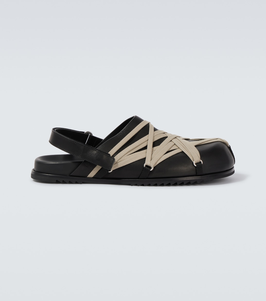 Mules slingback Megalace in pelle | Rick Owens