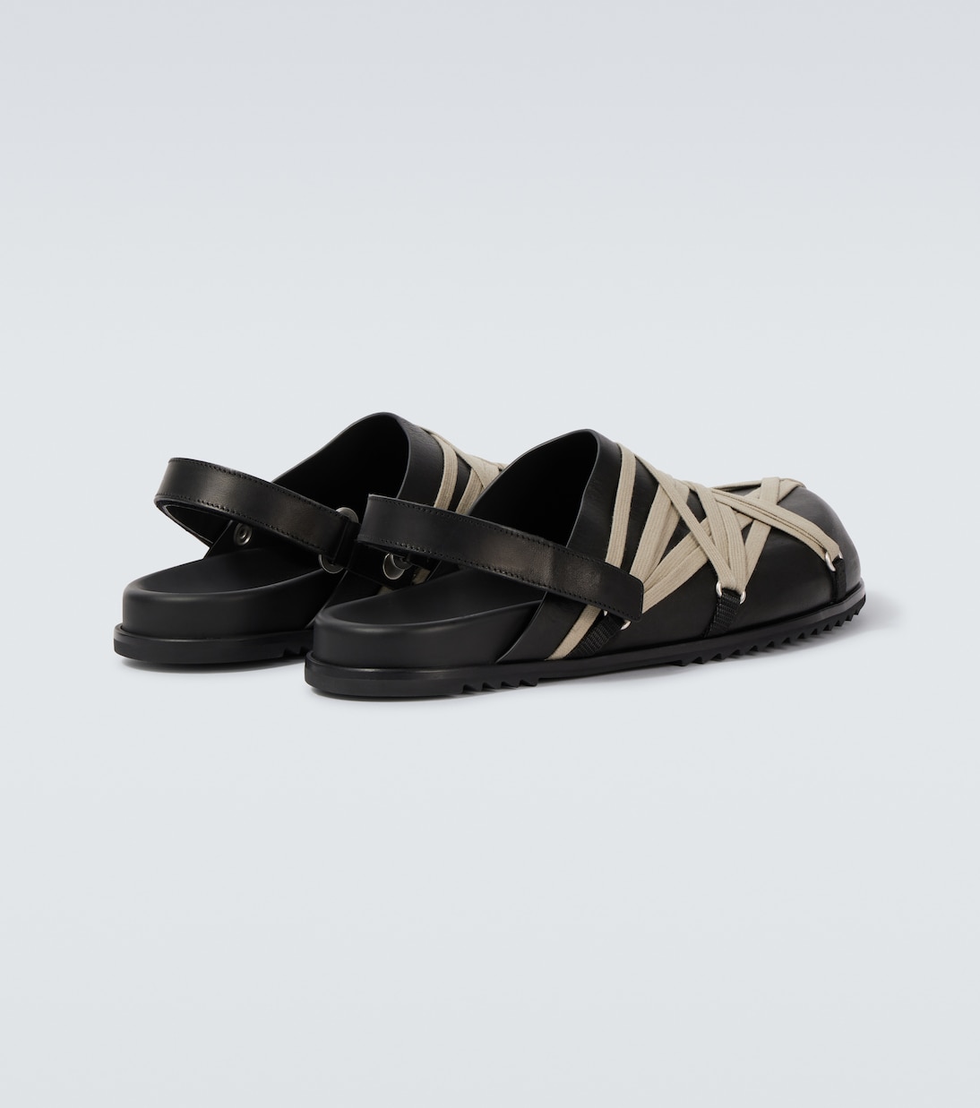 Mules slingback Megalace in pelle | Rick Owens