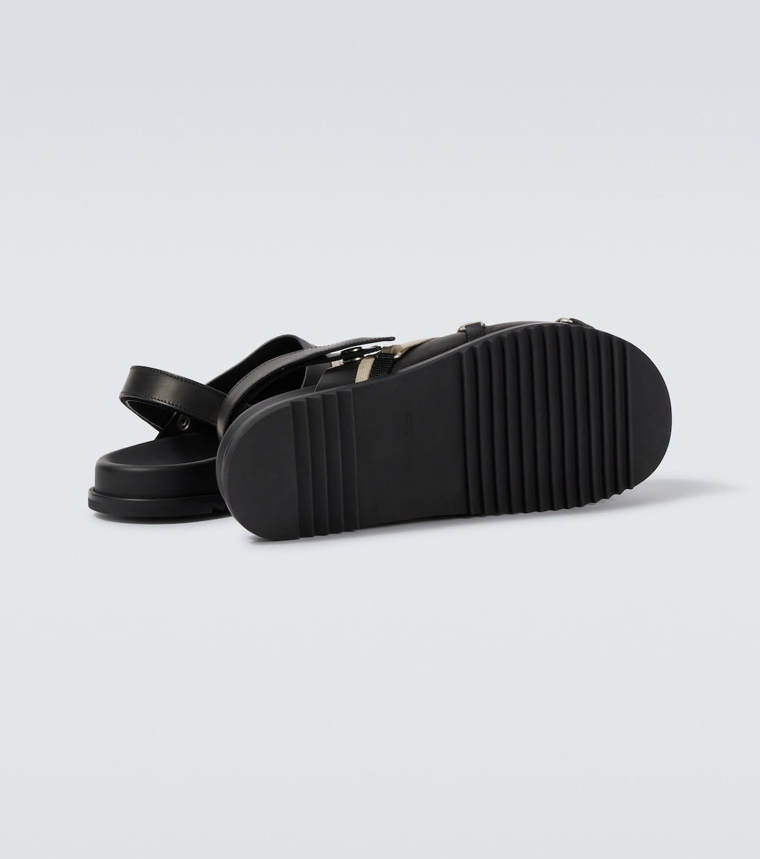 Mules slingback Megalace in pelle | Rick Owens