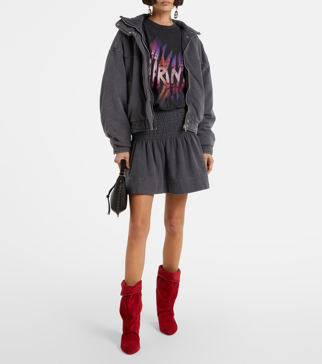 Mini-jupe Pacifica en coton | Marant Etoile