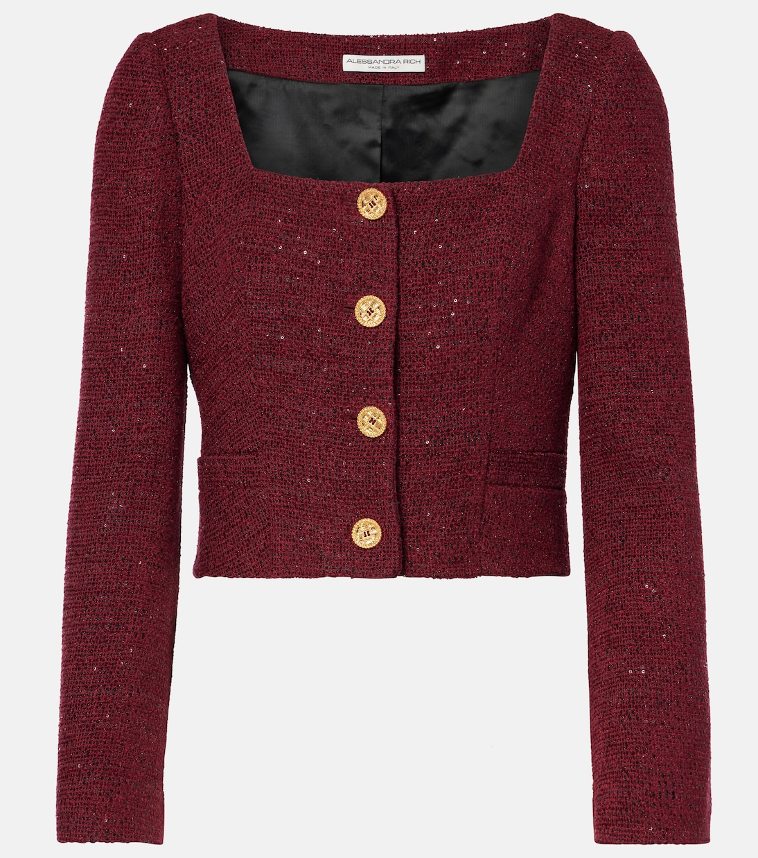 Giacca in tweed con paillettes | Alessandra Rich