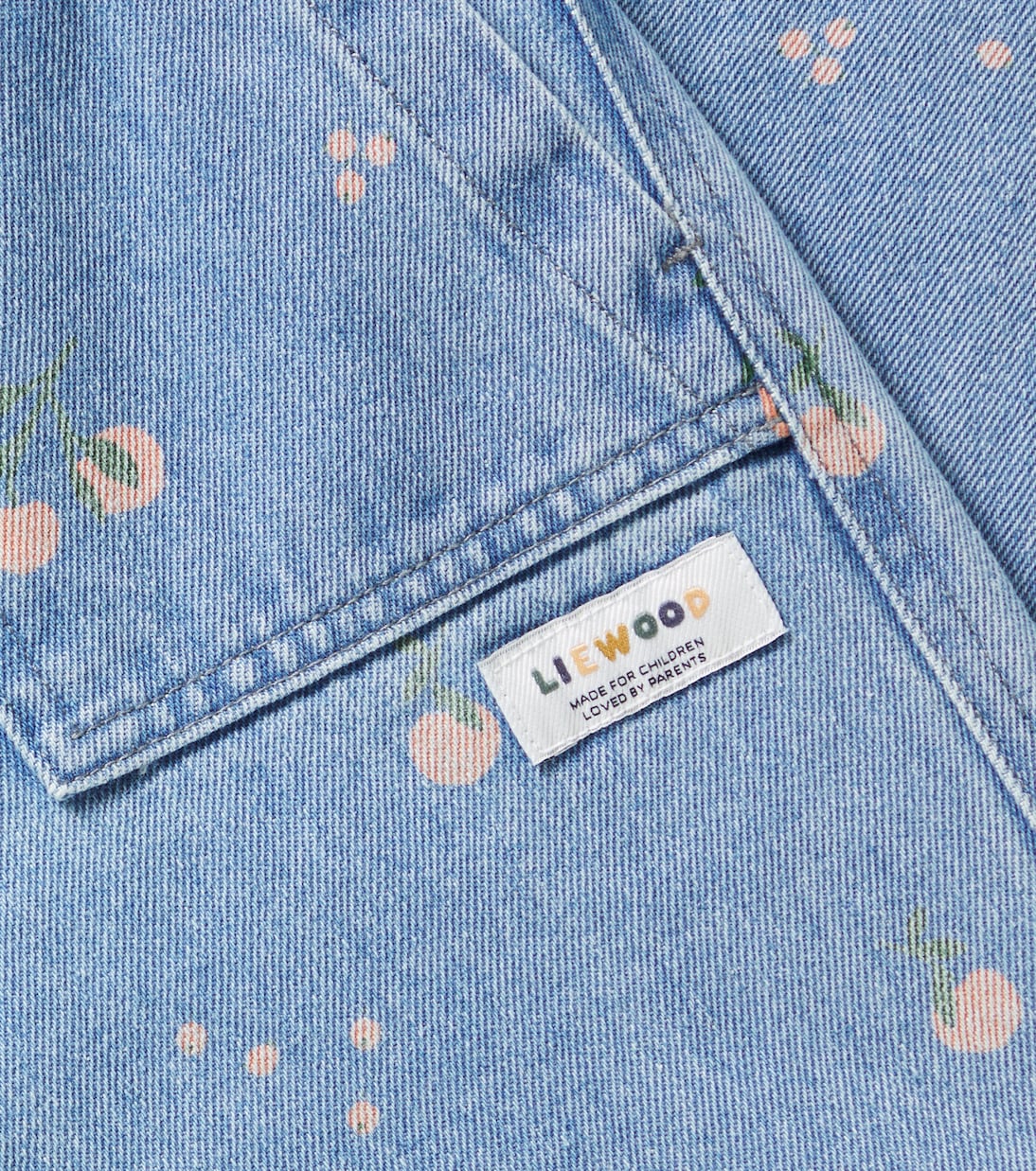 Jeans a gamba larga Cesar con stampa | Liewood