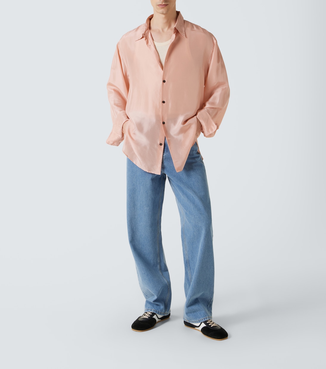 Baskets en daim et cuir | Dries Van Noten
