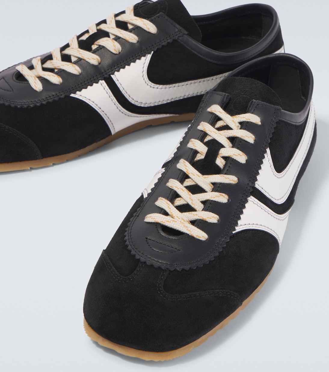 Baskets en daim et cuir | Dries Van Noten