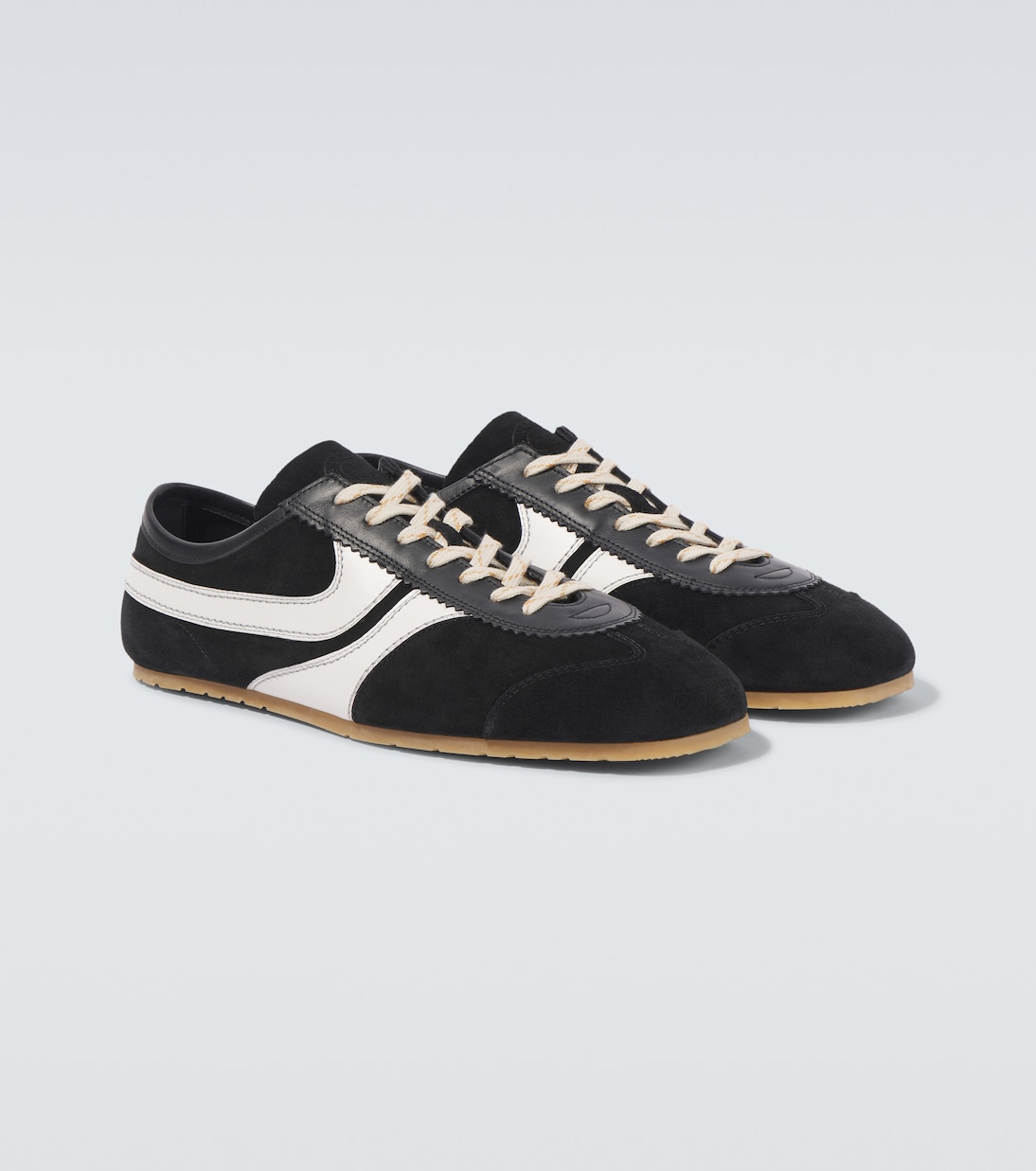 Baskets en daim et cuir | Dries Van Noten